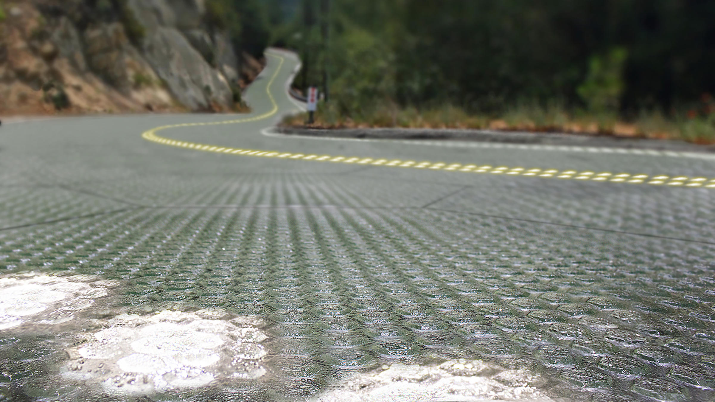 US Solar Road Gets Upgraded Technically